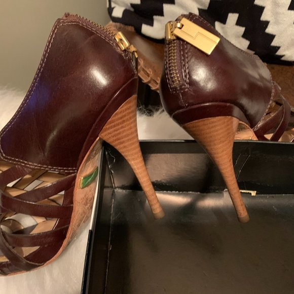 L.A.M.B by Gwen Stefani Tammy Heel Sandals 6.5 - Picture 2 of 4